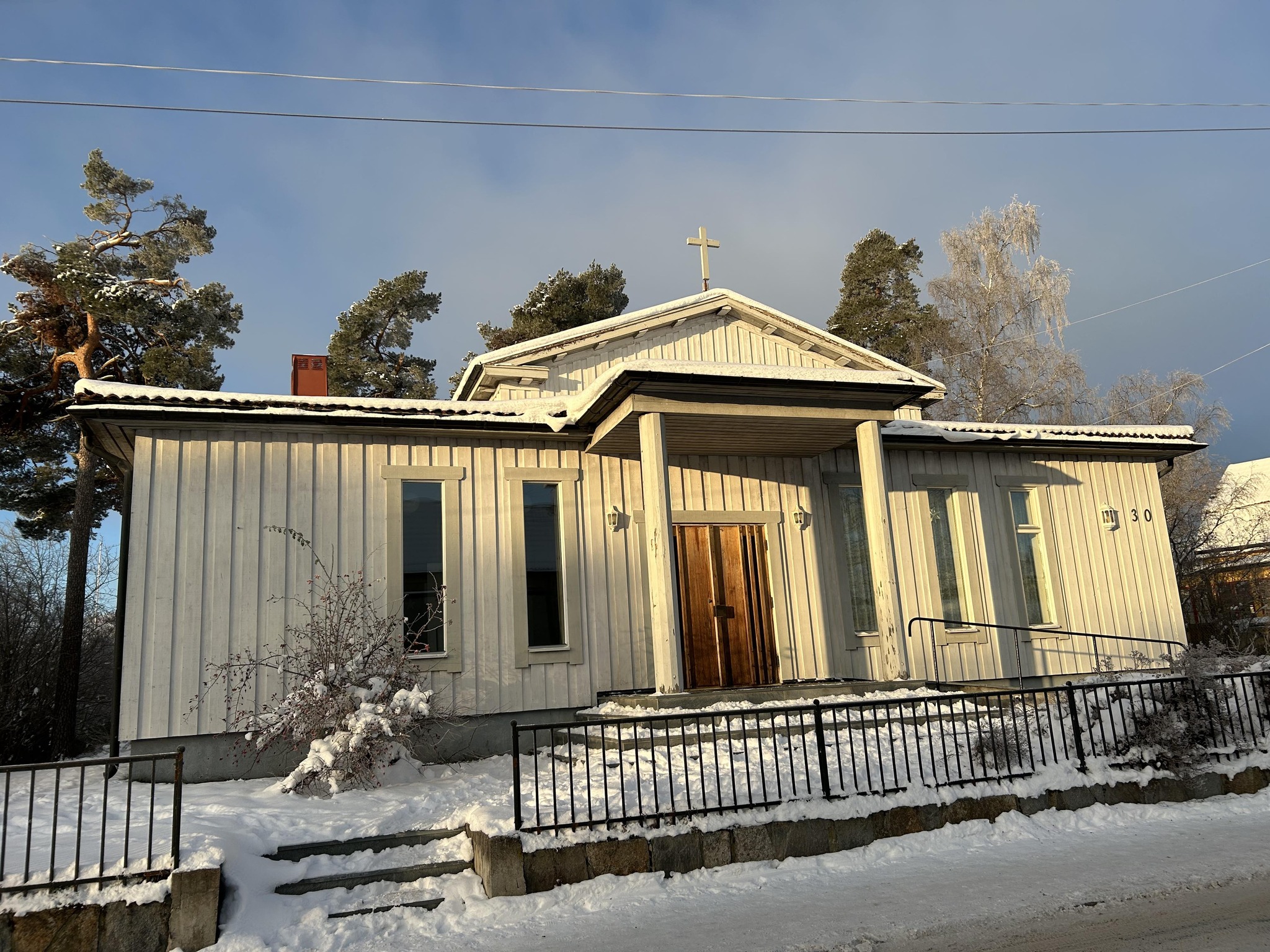 Betelkyrkan vinter